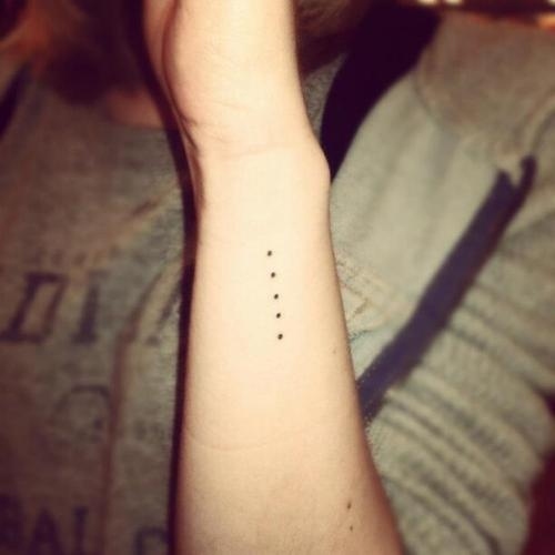 Simple Tiny Tattoo Idea