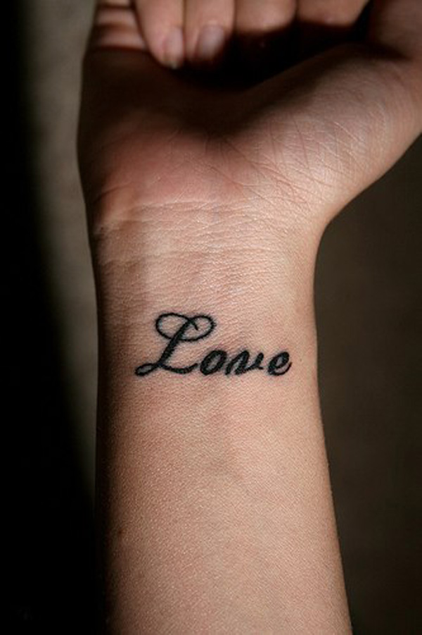 Simple Wrist Tattoo