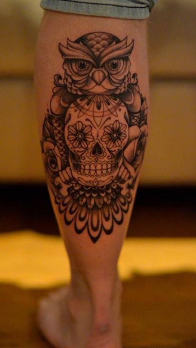 12 Calf Tattoo Designs You Won’t Miss - Pretty Designs