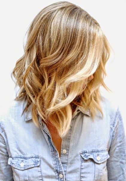 Textured Blonde Hairstyle