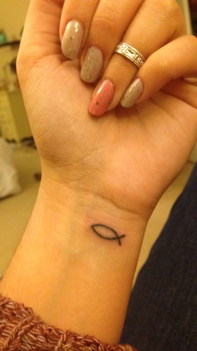 Tiny Fish Tattoo Idea