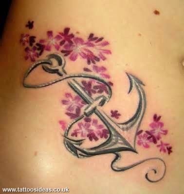 Women Anchor Tattoo