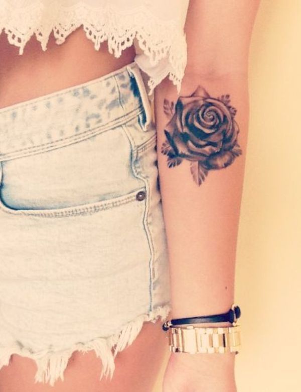 rose wrist tattoos  Tiny Tattoo inc