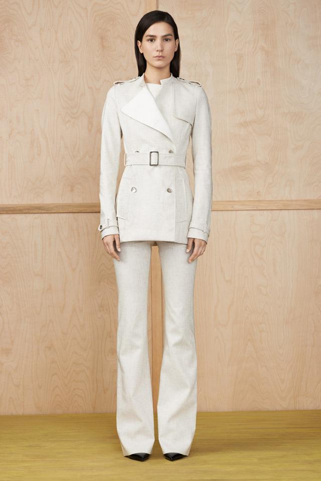 Altuzarra White Pantsuit