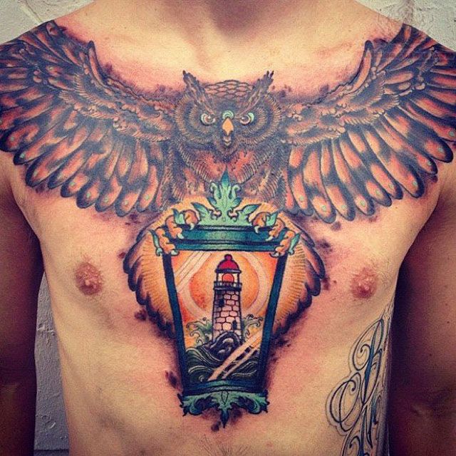 Awesome Chest Tattoo