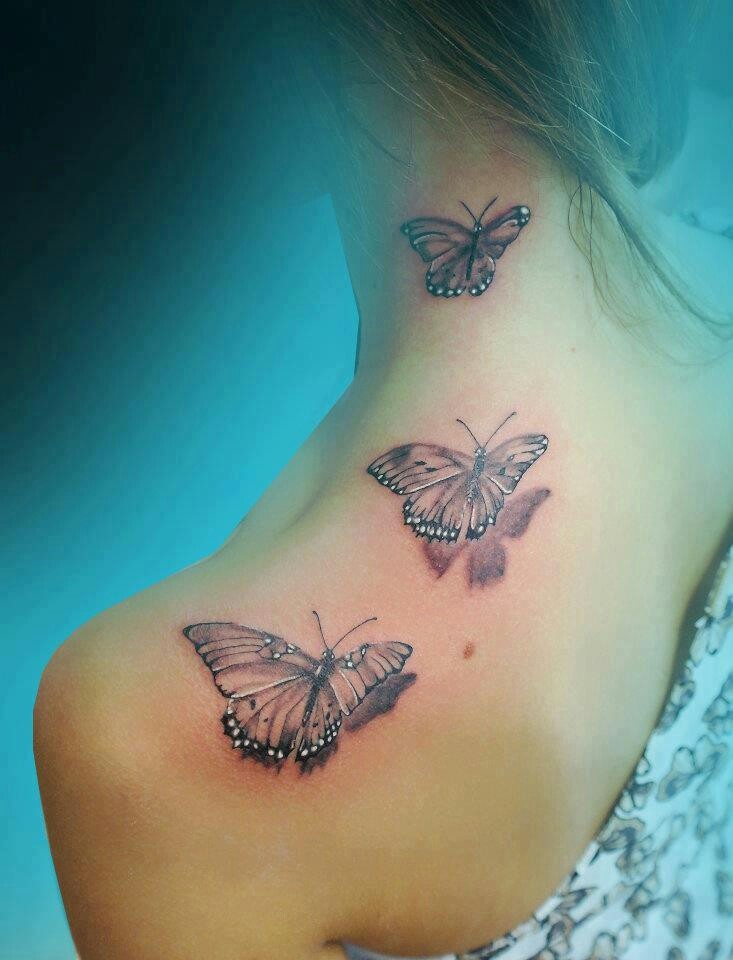 Beautiful Butterfly Tattoo