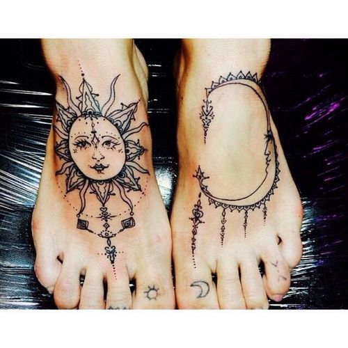 Beautiful Foot Tattoo