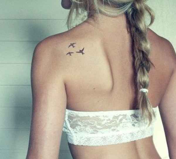 Birds on Shoulder Blade