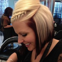 Braided Bangs for Short Hair