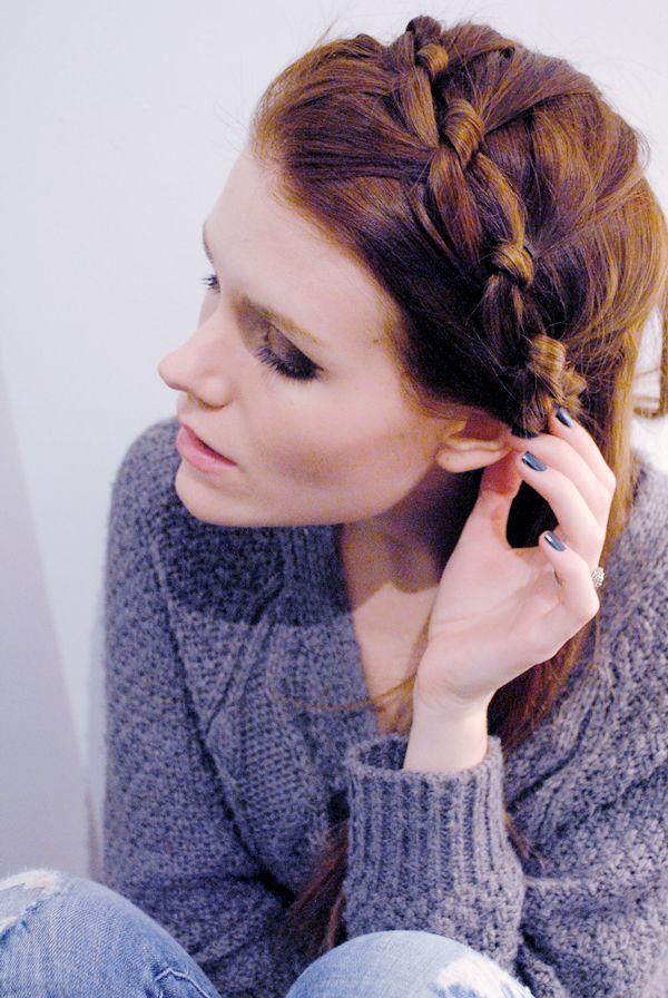 Braided Headband Hairstyle