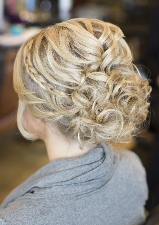 Braided Wedding Updo