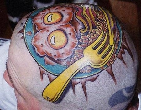 Breakfast Tattoo On the Braid