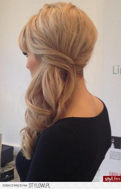 Bridesmaid Hairstyle for Long Hair