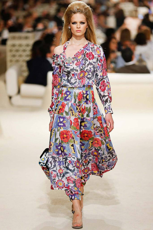 Chanel Floral Dress