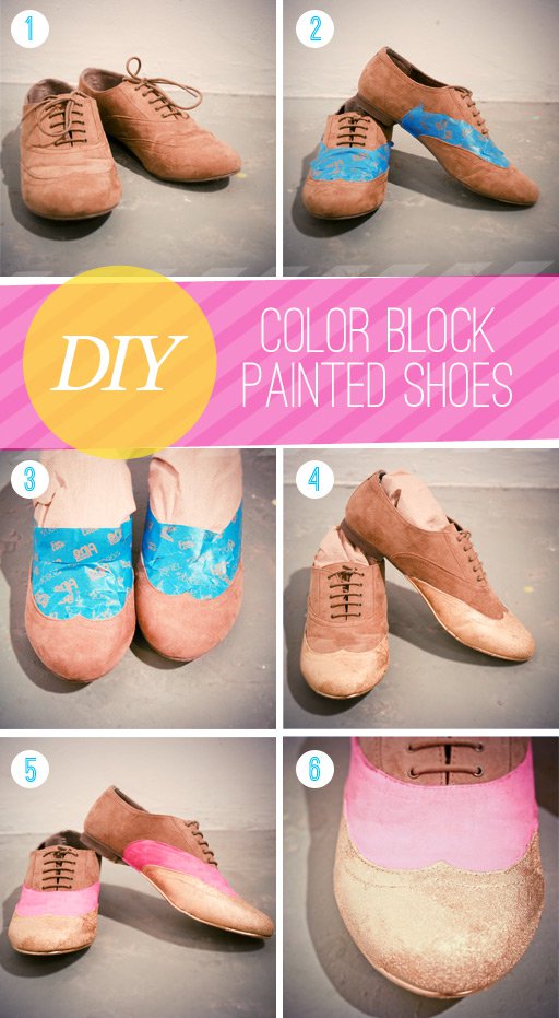 Color Block Shoes