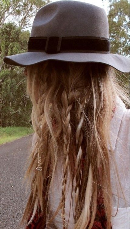 Cool Bohemian Hairstyle