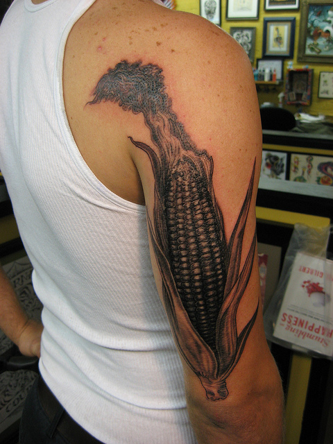 Corn Tattoo