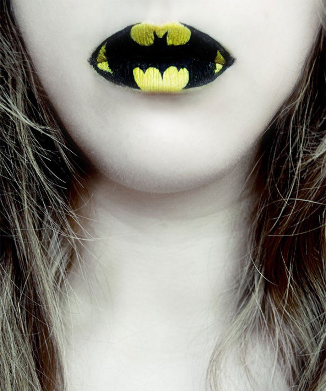 Creepy Lip Makeup Design