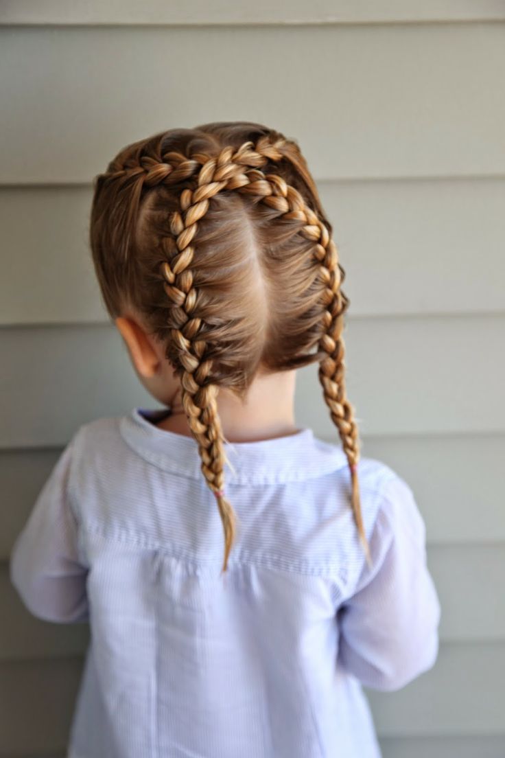 Cute Braided Hairstyle for Kids