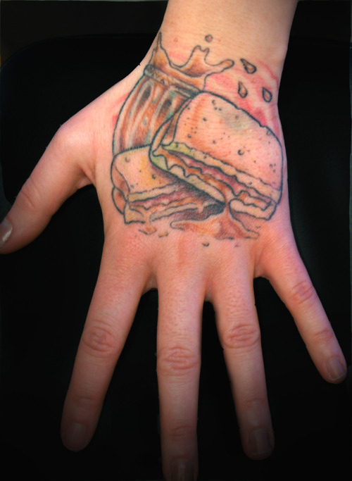 Cute Food Tattoo