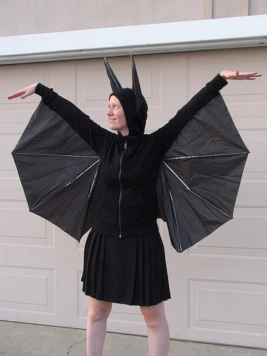 DIY Bat Man Costume