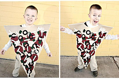 DIY Pizza Costume