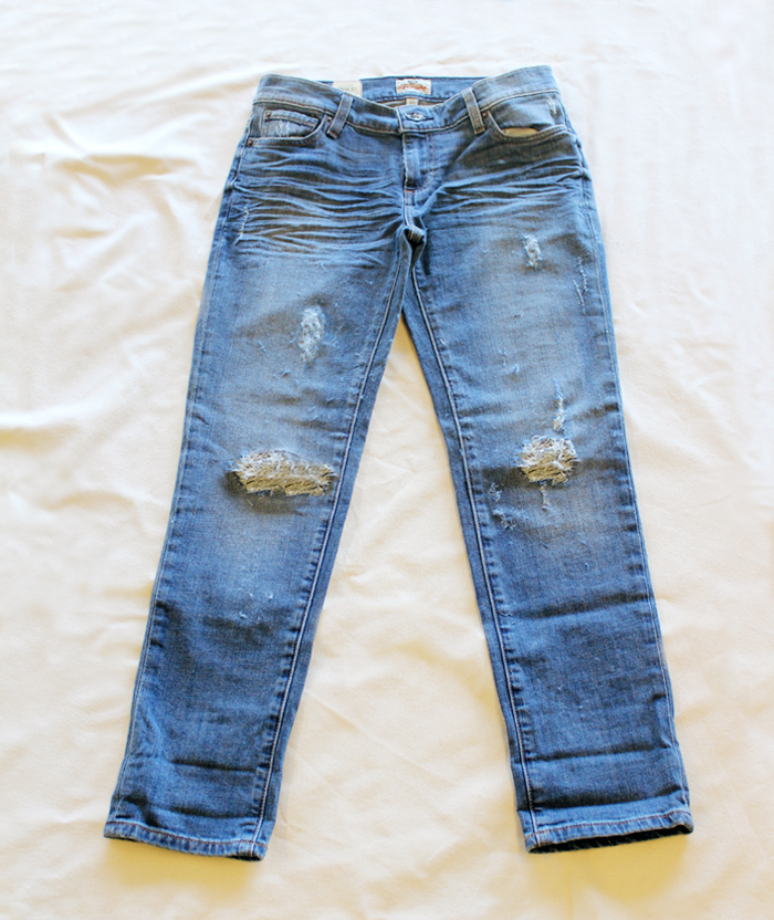 Distressed Jeans