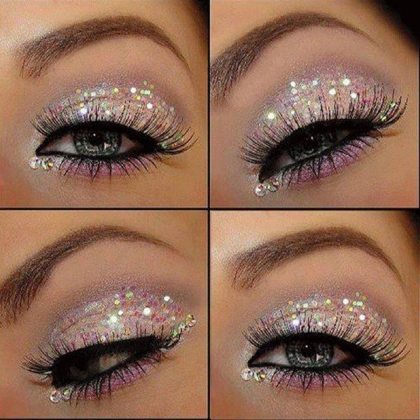 Glitter Eye Makeup