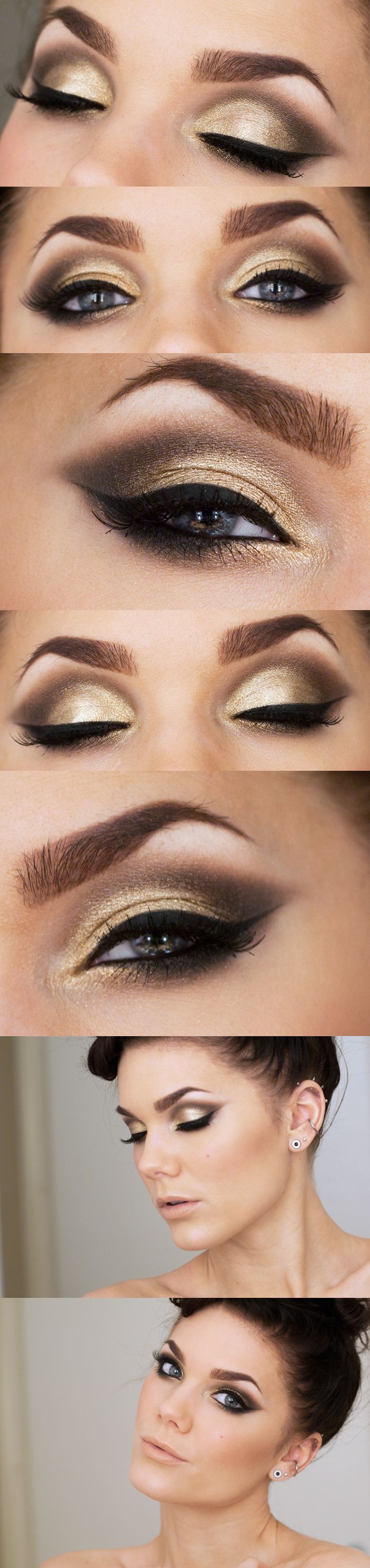 Gold Eye Shadow