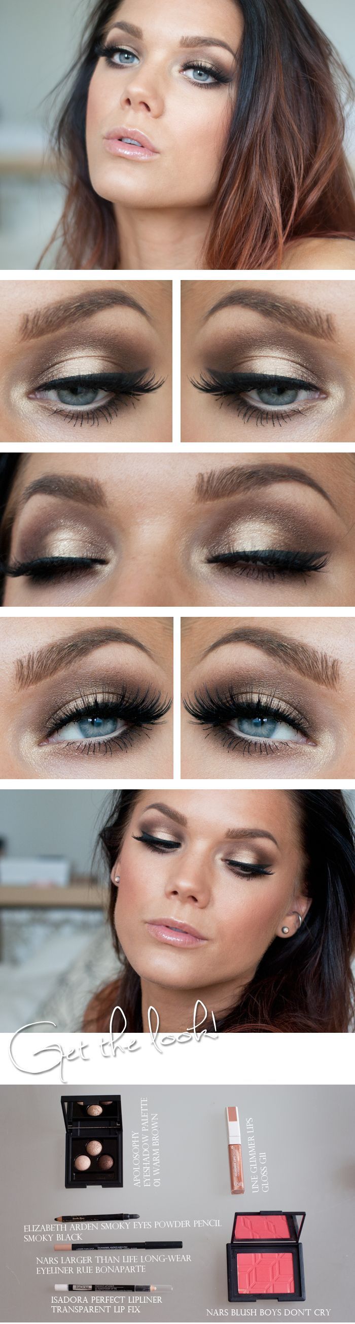 Gold Smoky Eye Tutorial