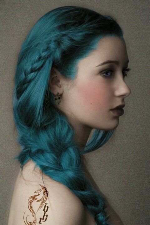 Halloween Mermaid Hairstyle