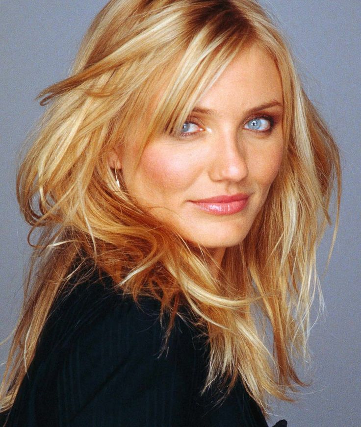 Highlighted Blond Hair - Cameron Diaz Hairstyles