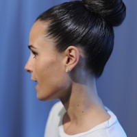 Jordana Brewster Top Knot