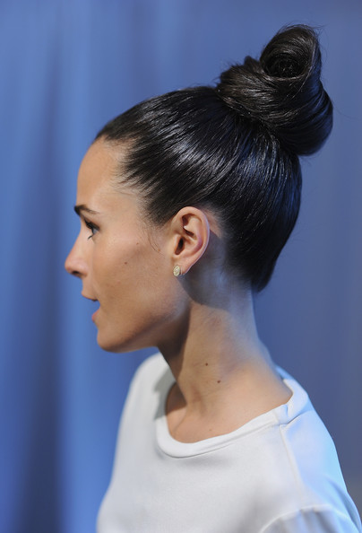 Jordana Brewster Top Knot