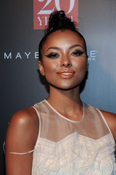 Kat Graham Top Knot