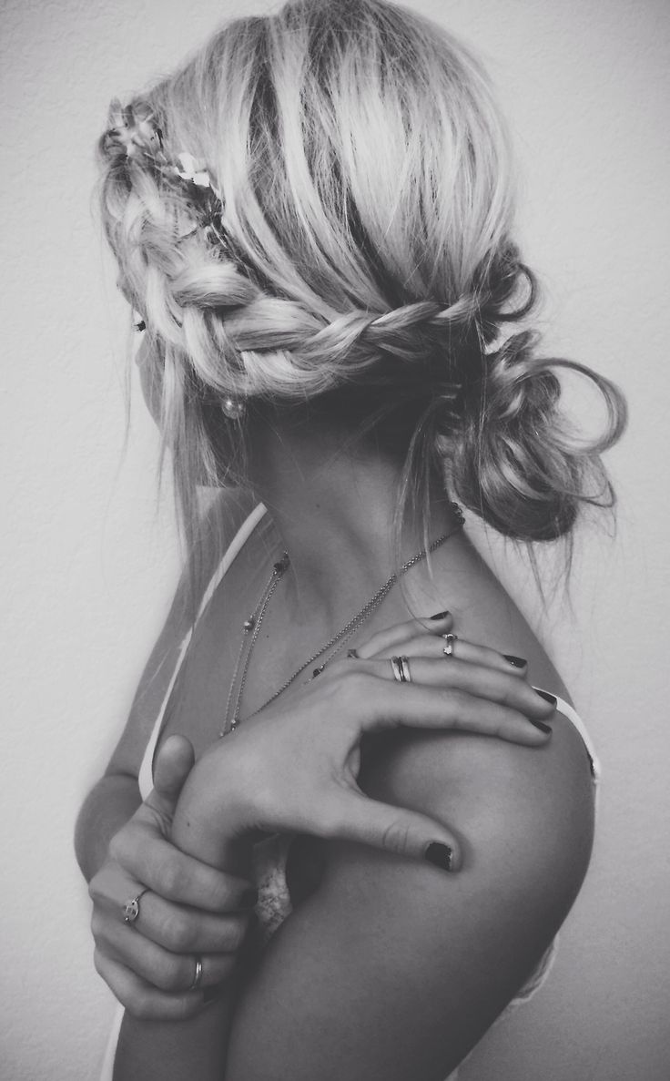 Loose Braided Bohemian Hairstyle