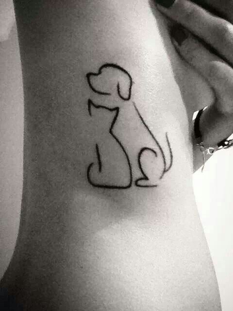 Lovely Dog Tattoo