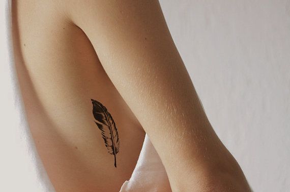 Lovely Feather Tattoo