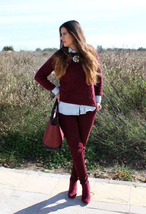 Maroon Outfits