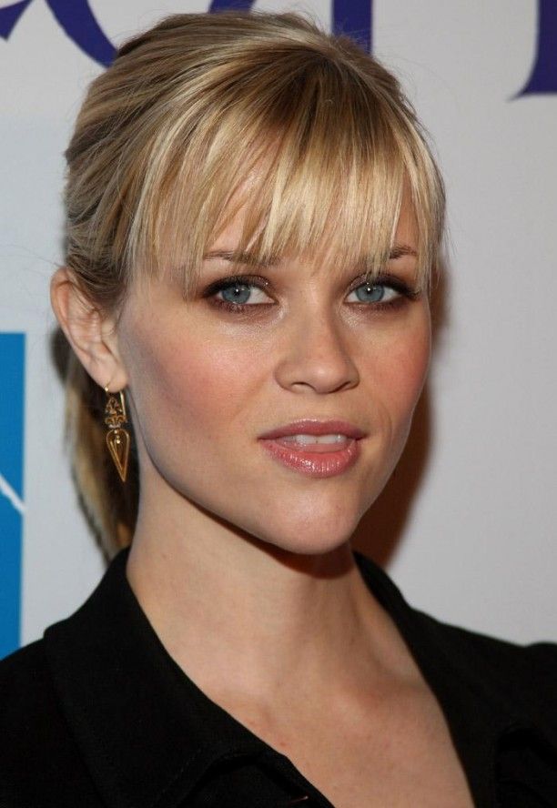 Medium Hairstyles Updos With Bangs