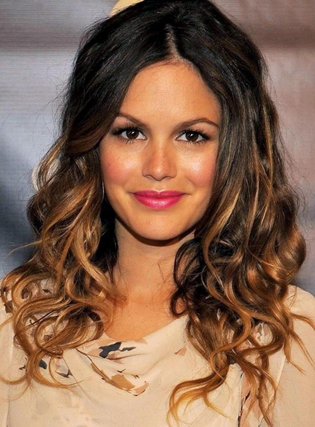 Ombre Curly Hairstyles