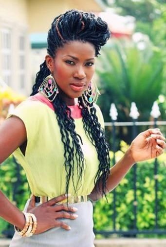 Pretty African Hair Braiding Style