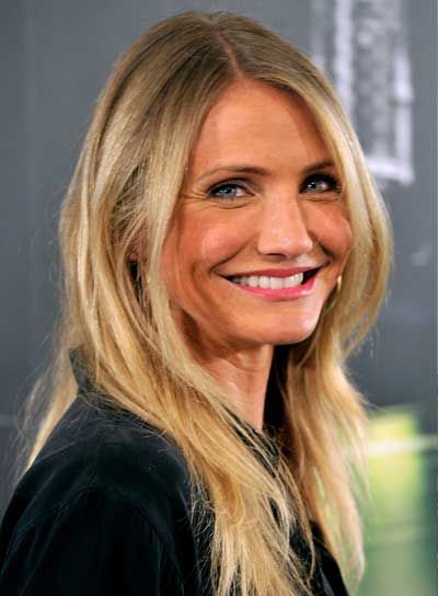 Pretty Long Blond Straight Hair - Cameron Diaz Hairstyles