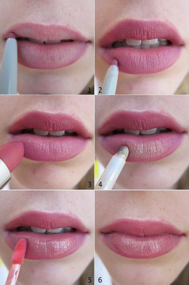Shimmery Lipstick