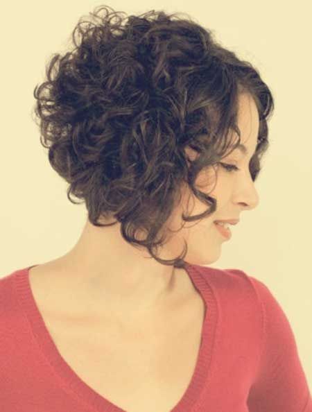 Short Curly Hairstyle for Women