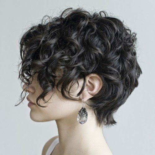 Short Curly Hairstyle