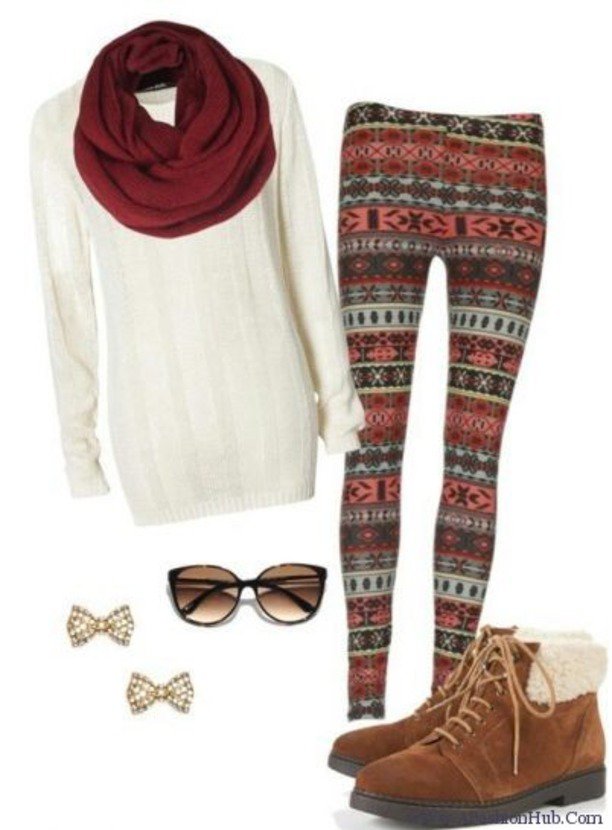 Simple Leggings Outfit Idea