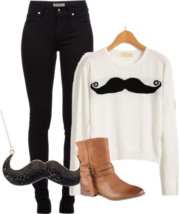 Simple Outfit Idea for Movember