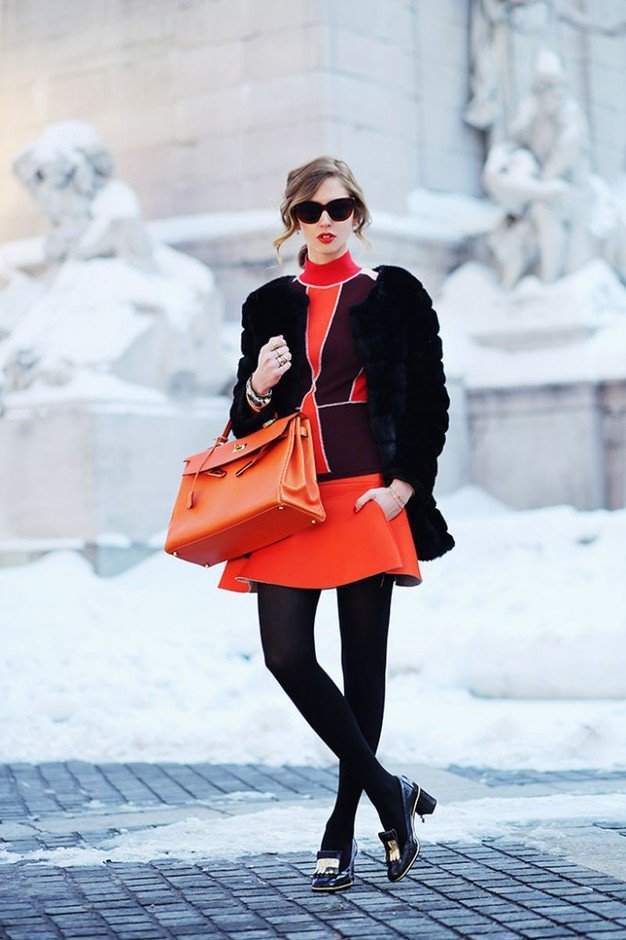 15 Super-chic Fall & Winter Outfit Ideas with Fur Coats - Pretty Designs