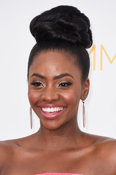 Teyonah Parris Top Knot